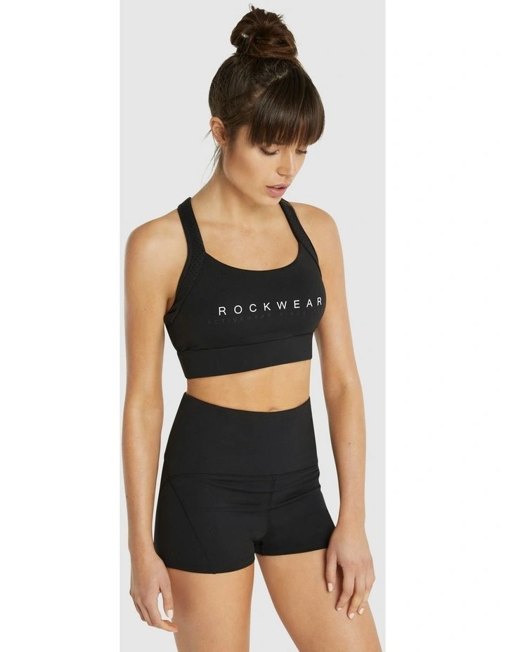 Speed High Impact Sports Bra Black image 3