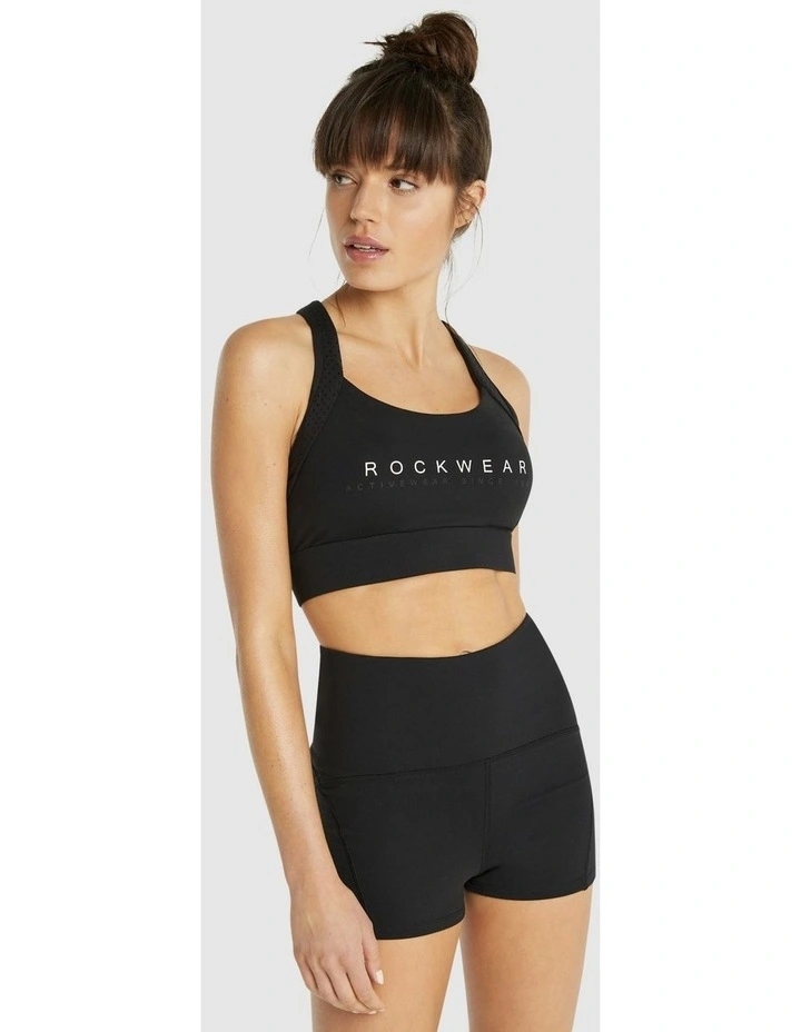 Speed High Impact Sports Bra Black image 4