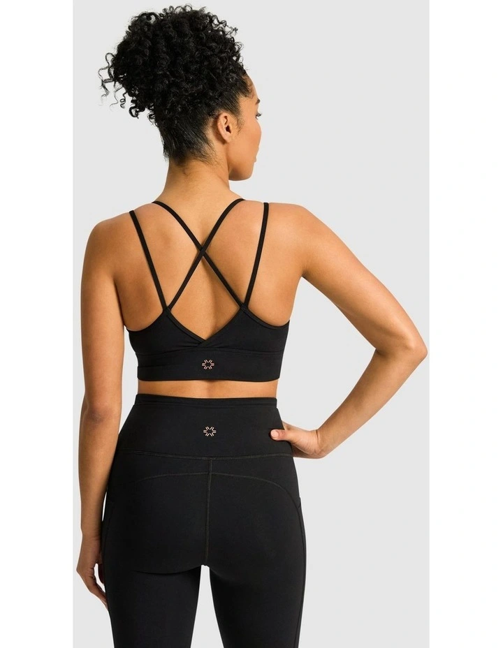Veda Low Impact Sports Bra Black image 2