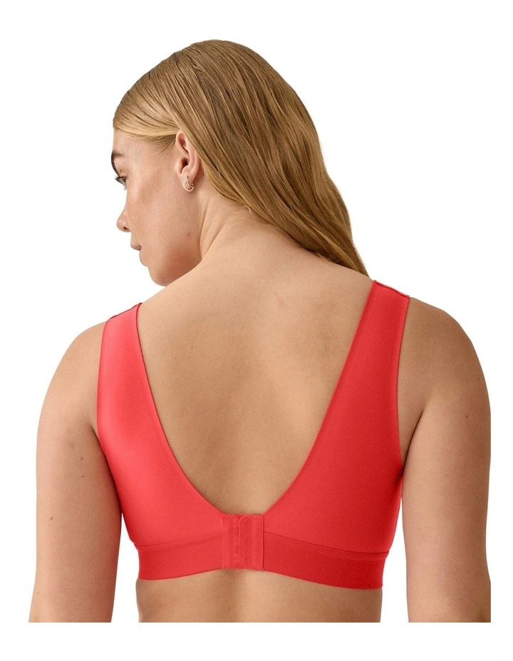 Back & Side Smoothing Wirefree Crop Top Bra image 6