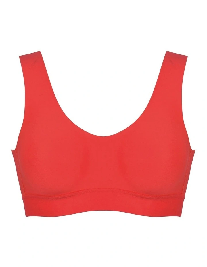 Back & Side Smoothing Wirefree Crop Top Bra image 7