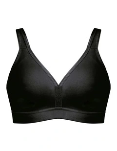 Athleisure Cotton Padded Strap Wirefree Bra