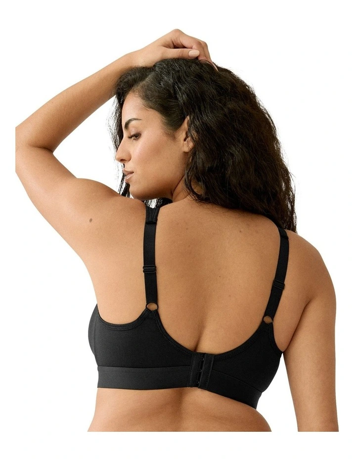 Athleisure Cotton Padded Strap Wirefree Bra image 3