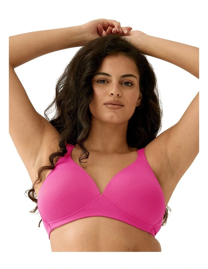 The Wednesday Wireless T-Shirt Bra with Padded Straps image 3