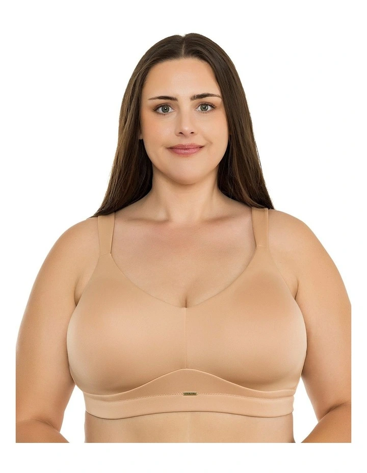 Holly Supportive Unlined Seamless Wirefree Comfort Bra image 4