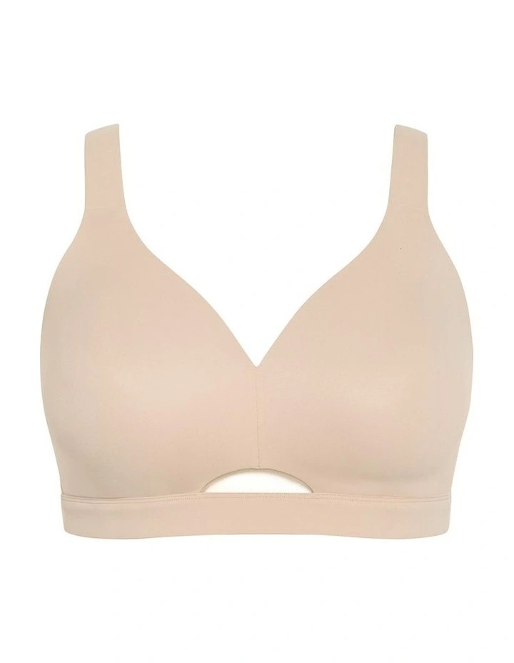 Bodycon Wireless Contour Bra in Latte image 3