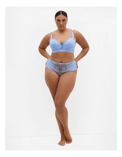 Isadora Uplift Lace Bra in Angel Blue