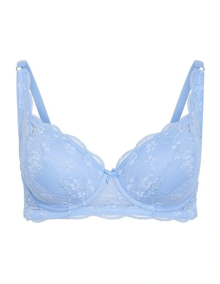 Isadora Uplift Lace Bra in Angel Blue image 3
