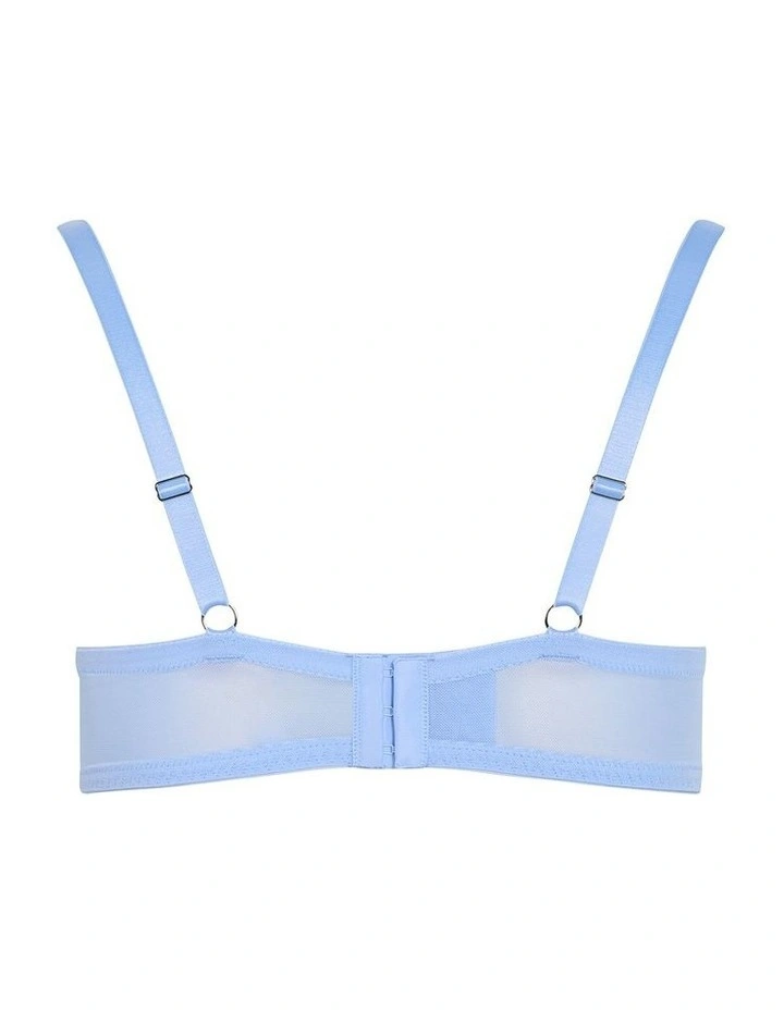 Isadora Uplift Lace Bra in Angel Blue image 4