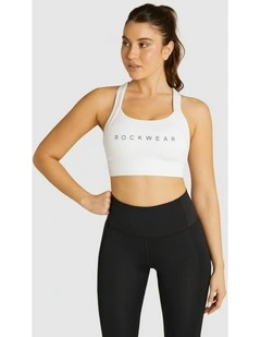 Speed High Impact Sports Bra White