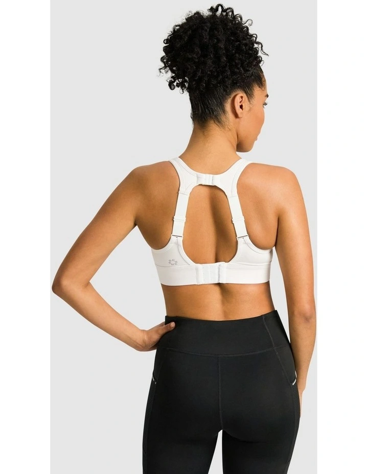 Olympia Moulded High Impact Sports Bra White image 3