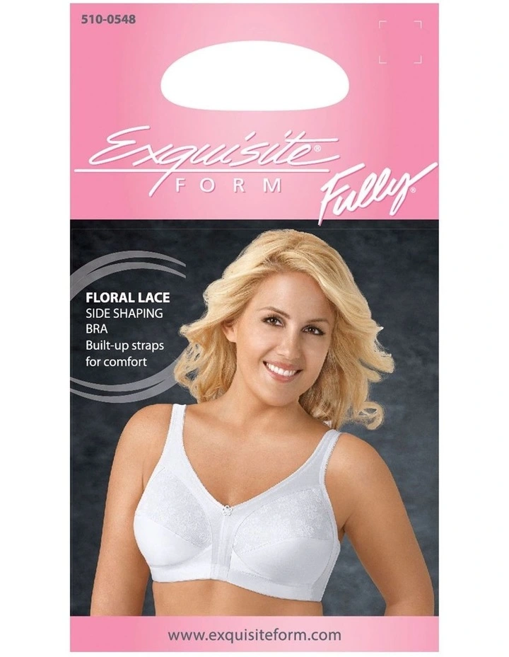 Plus Size Wireless Side Shaping Soft Bra image 2