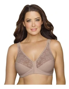 Front Close Wireless Lace Posture Support Bra