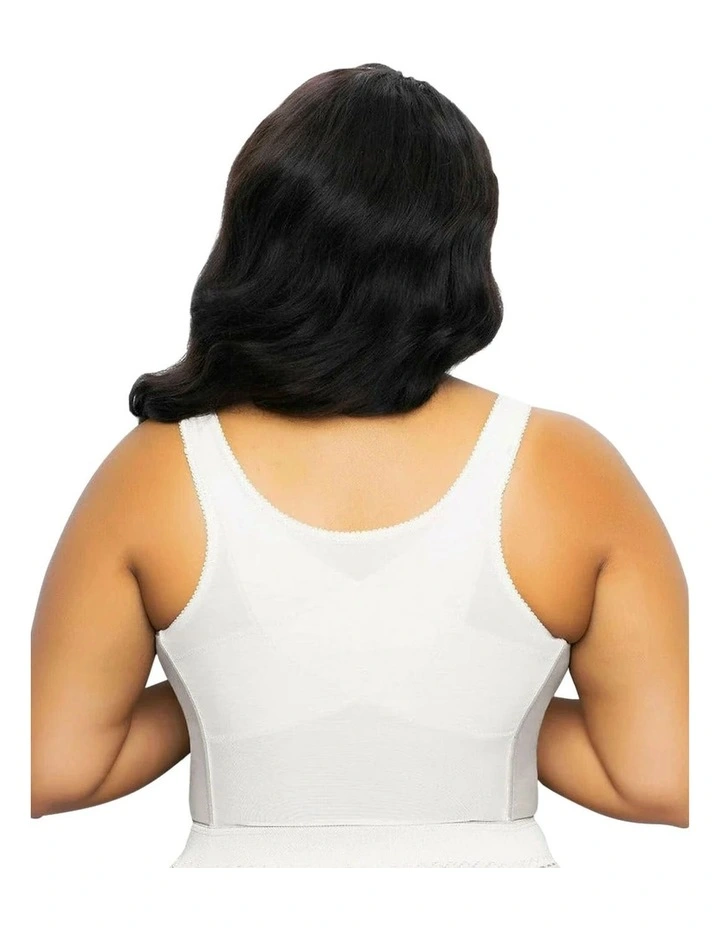 Front Close Bustier Longline Posture Support Bra image 2