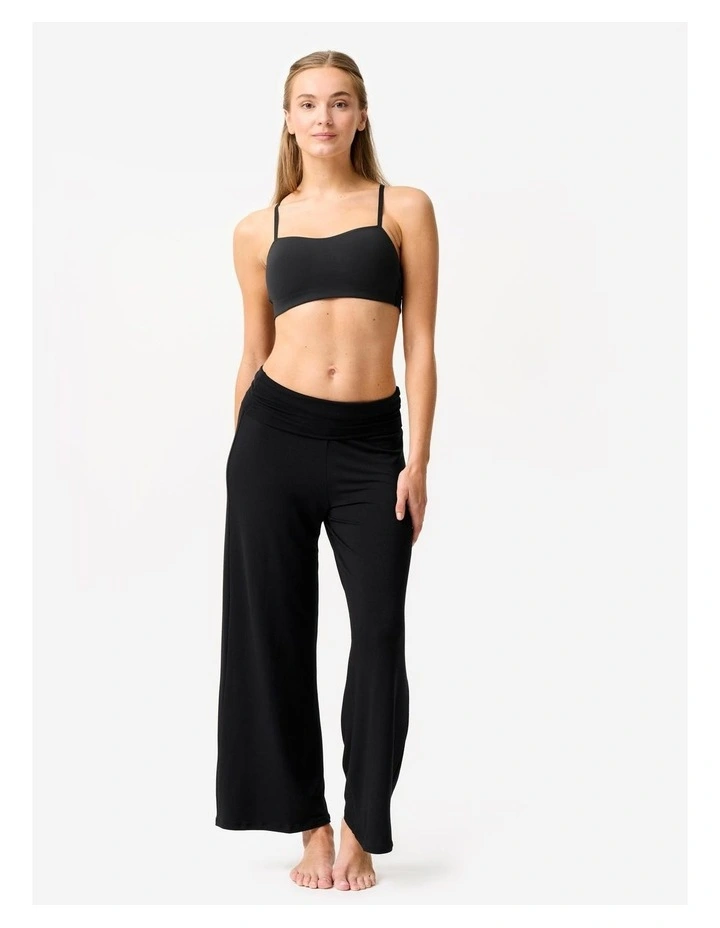 Decathlon - Women's Soft Strappy Light Support Sports Bra - Black image 4