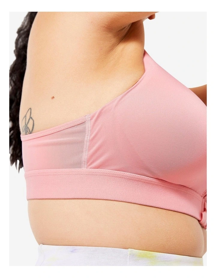 Decathlon | Women's High Support Zipped Sports Bra with Cups - Pink image 3