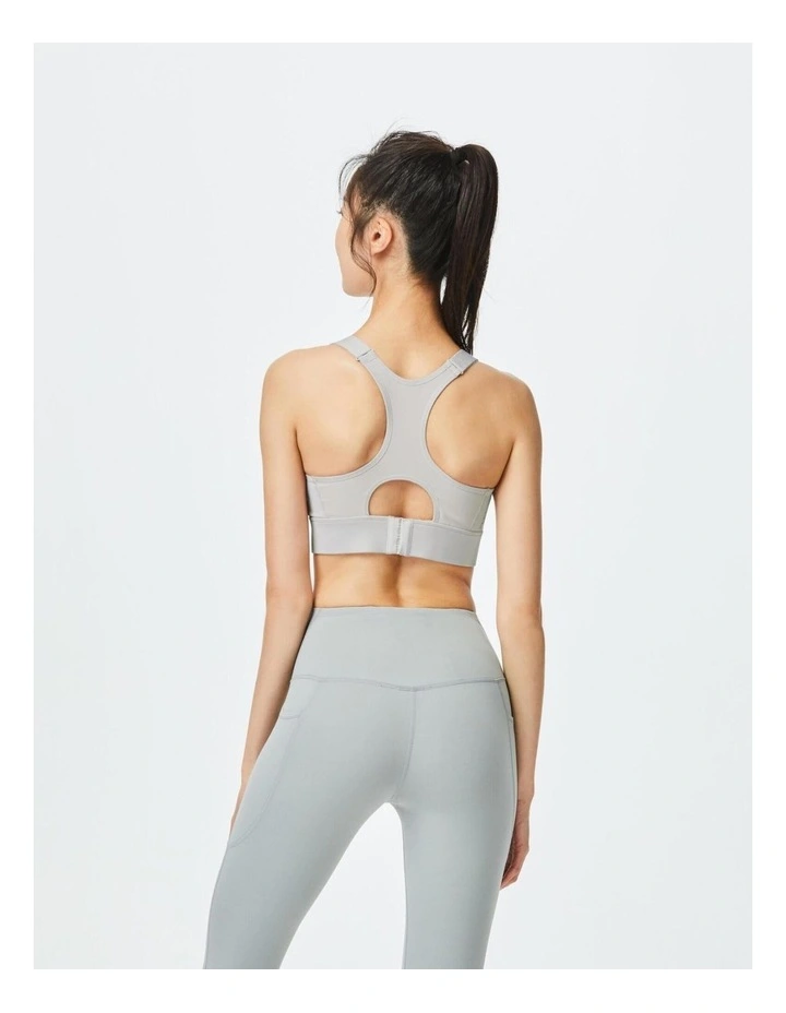 Decathlon - Domyos Women High-Impact Sports Bra 920 Grey image 6