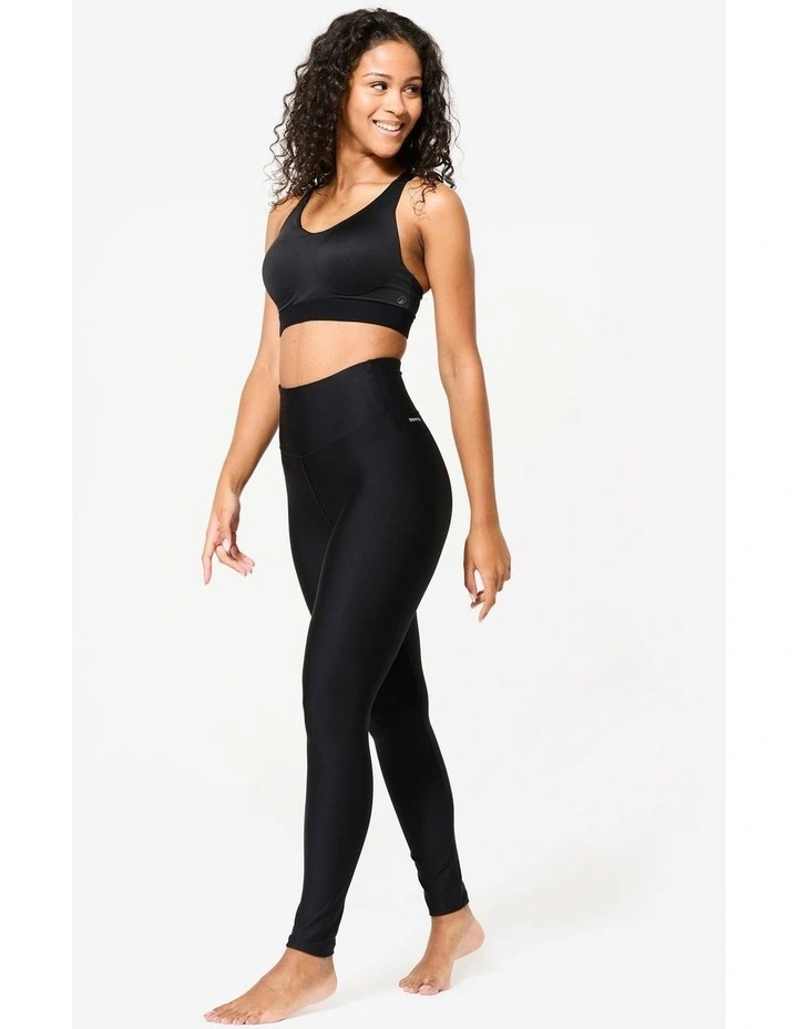 Decathlon - High Support Fitness Bra 900 - Black image 5