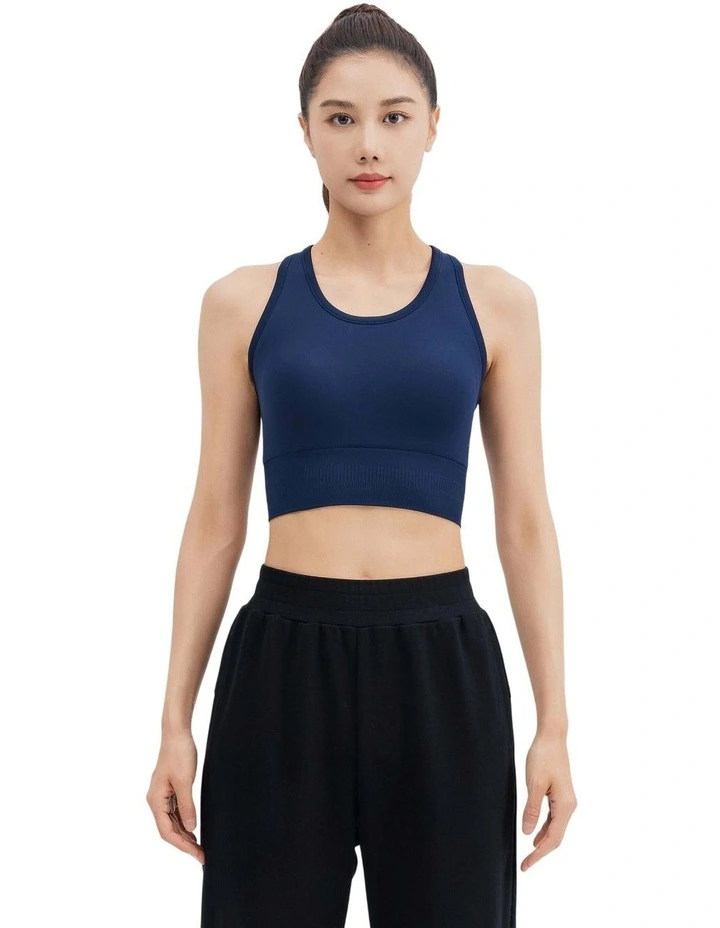 Decathlon - Cn tank bra 520 navy blue image 1