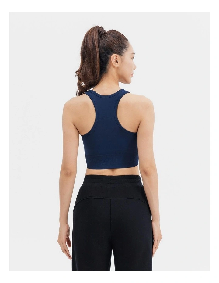 Decathlon - Cn tank bra 520 navy blue image 2