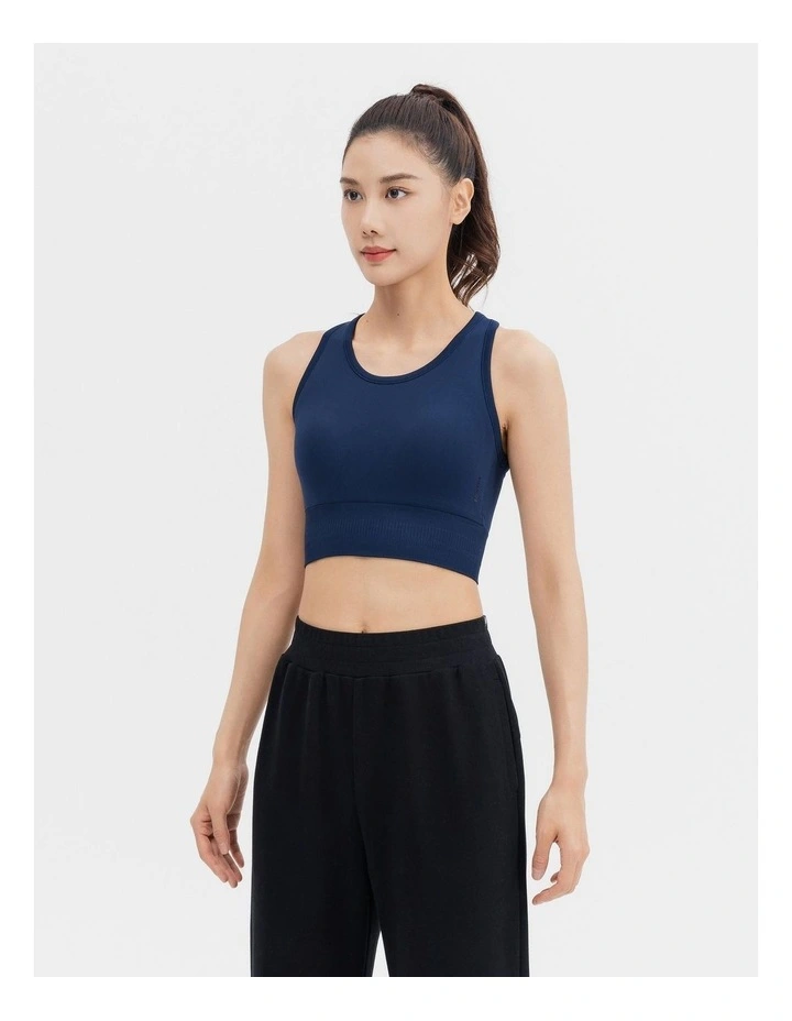 Decathlon - Cn tank bra 520 navy blue image 4