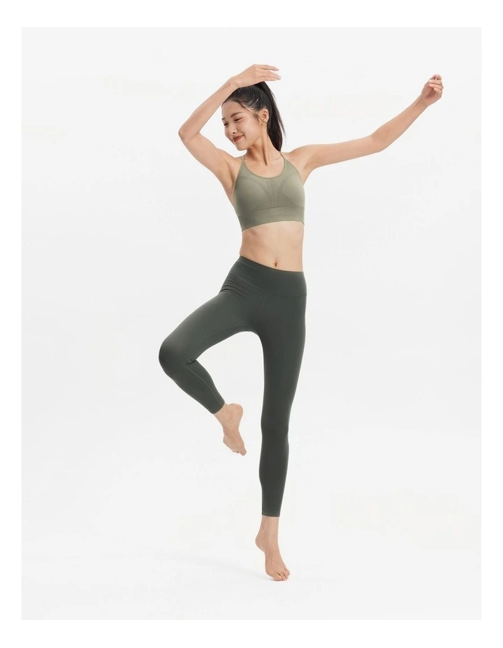 Decathlon - Women's Breathable Light Support Muscle Back Sports Bra - Clay Brown image 7