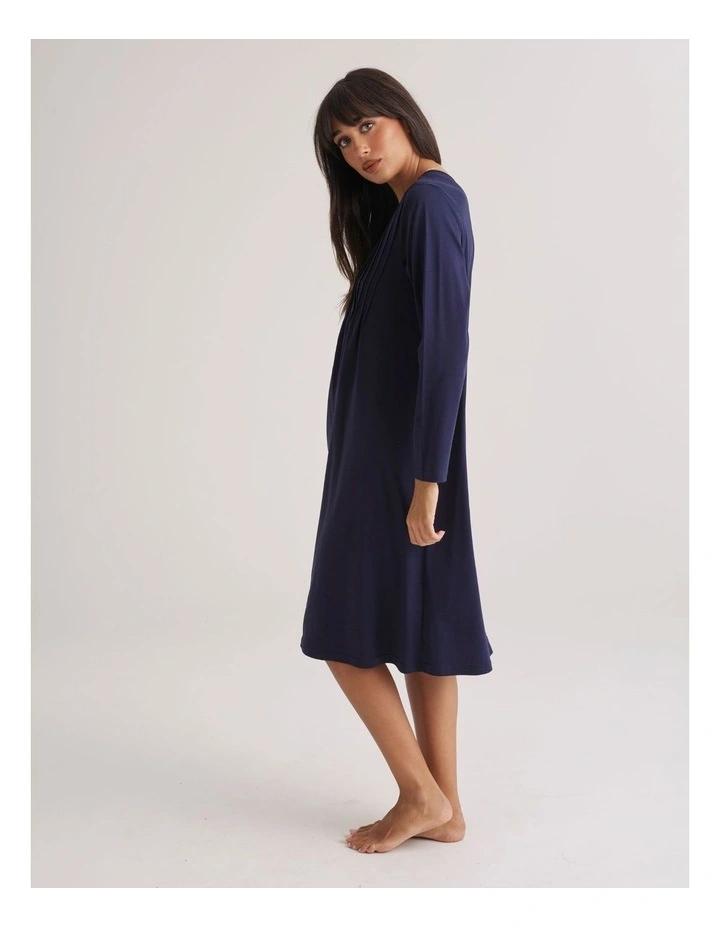 Love & Lustre Supima PinTuck Nightie in Midnight image 4