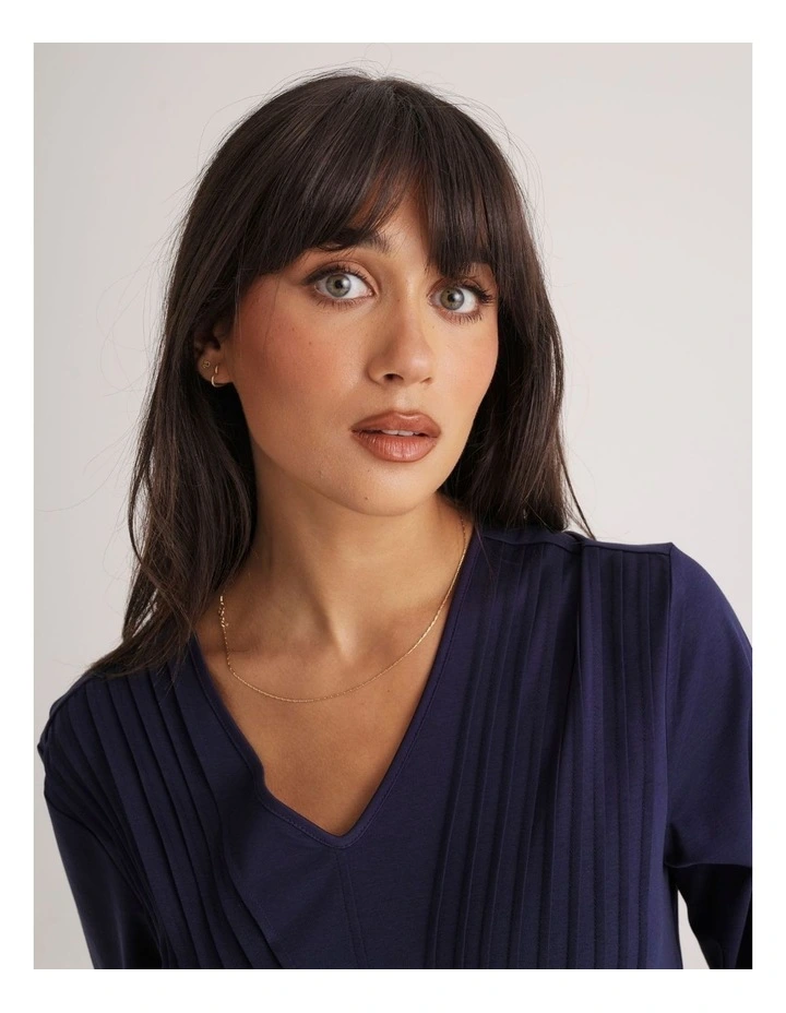 Love & Lustre Supima PinTuck Nightie in Midnight image 5