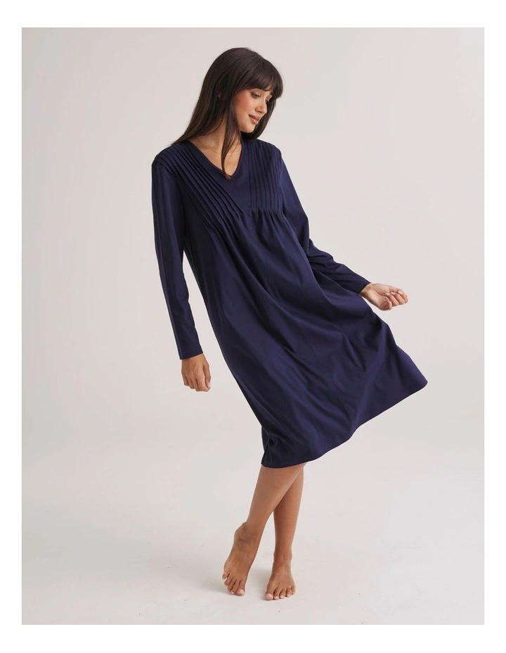 Love & Lustre Supima PinTuck Nightie in Midnight image 6