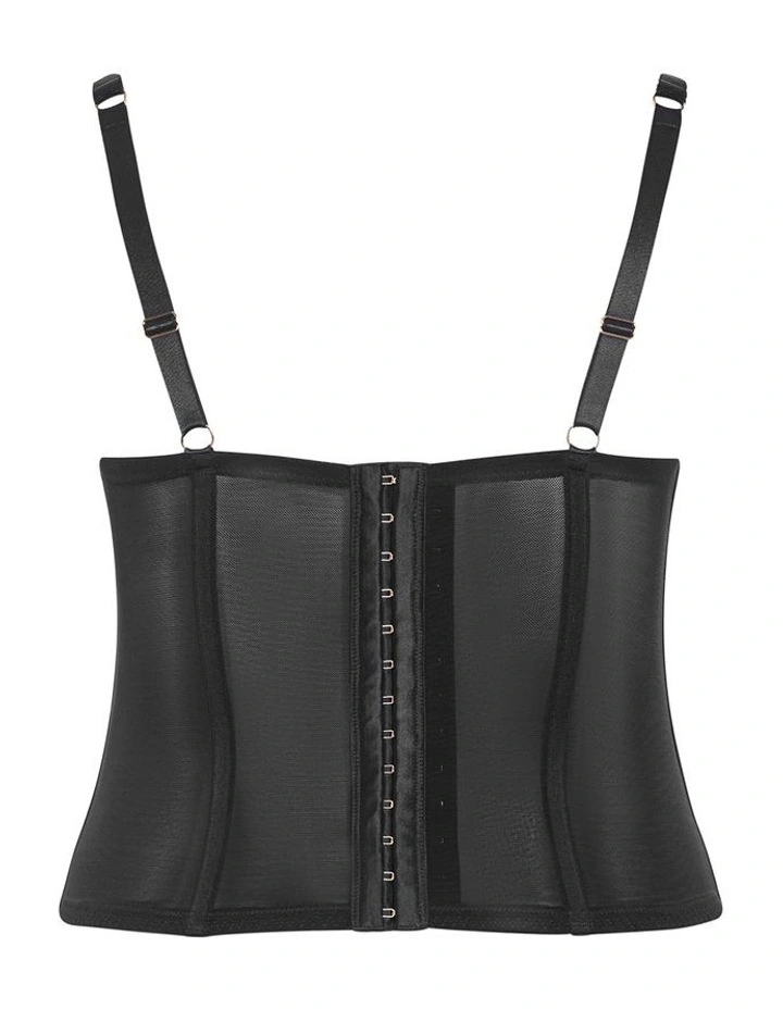 Plus Size Helena Corset in Black image 4