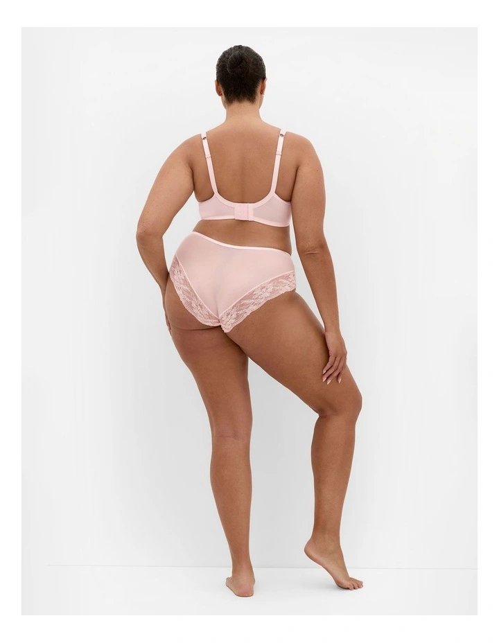 Plus Size Helena Demi Bra in Pink Icing image 2