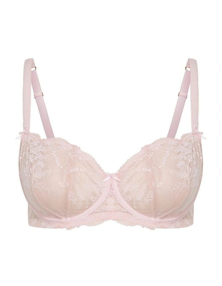 Plus Size Helena Demi Bra in Pink Icing image 3