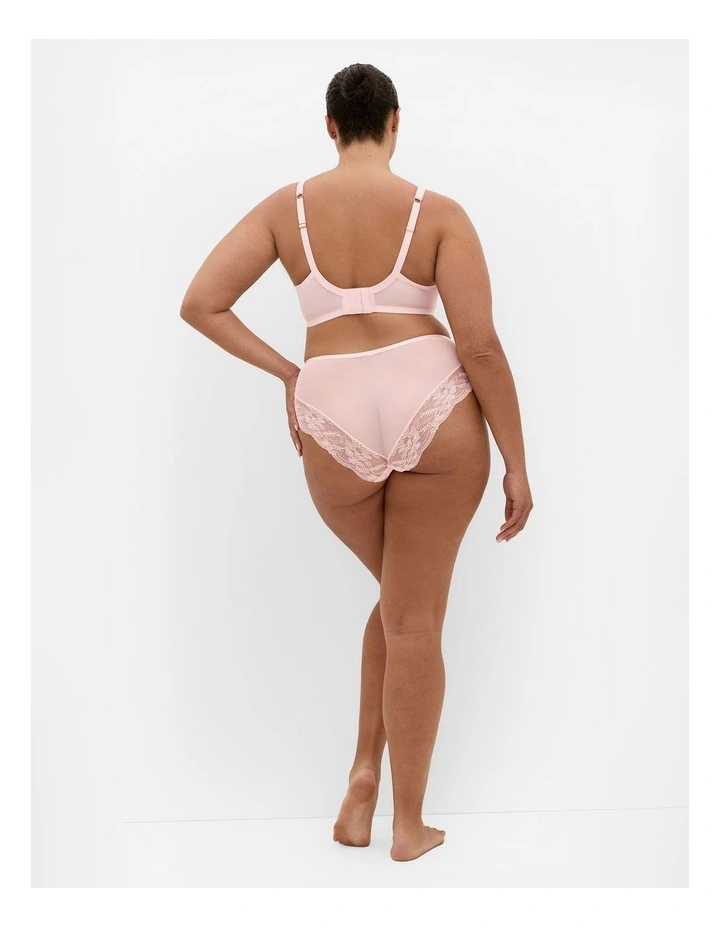 Plus Size Helena Underwire Bra in Pink Icing image 2