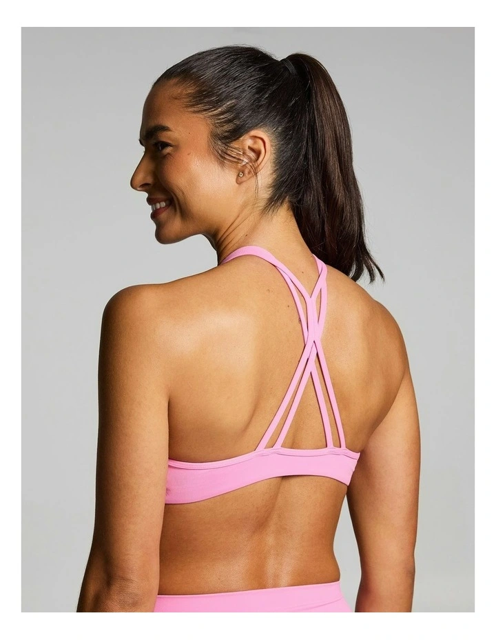 Sculpt Low Support Sports Bra Cotton Candy image 4