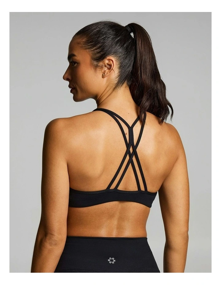 Sculpt Low Support Sports Bra Black image 4
