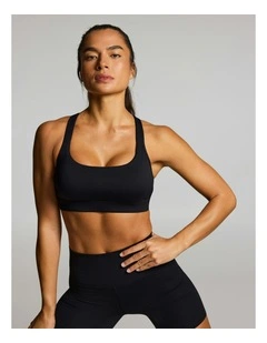 Energy High Support Sports Bra Black