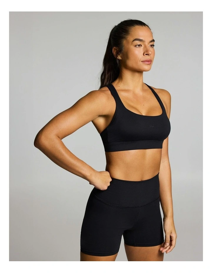 Energy High Support Sports Bra Black image 3