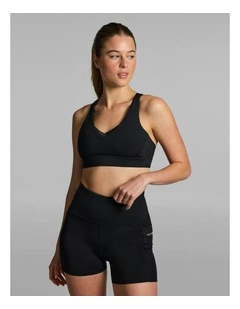 Velocity High Support Sports Bra Black