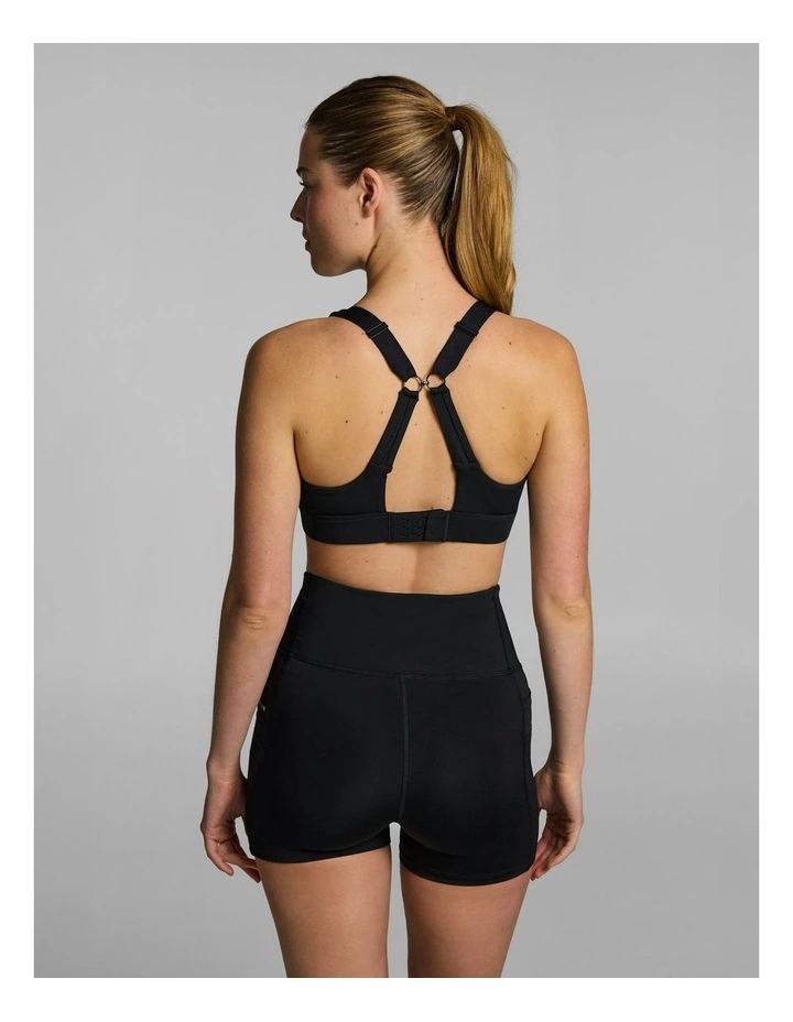 Velocity High Support Sports Bra Black image 2