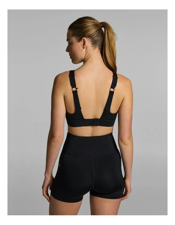 Velocity High Support Sports Bra Black image 5