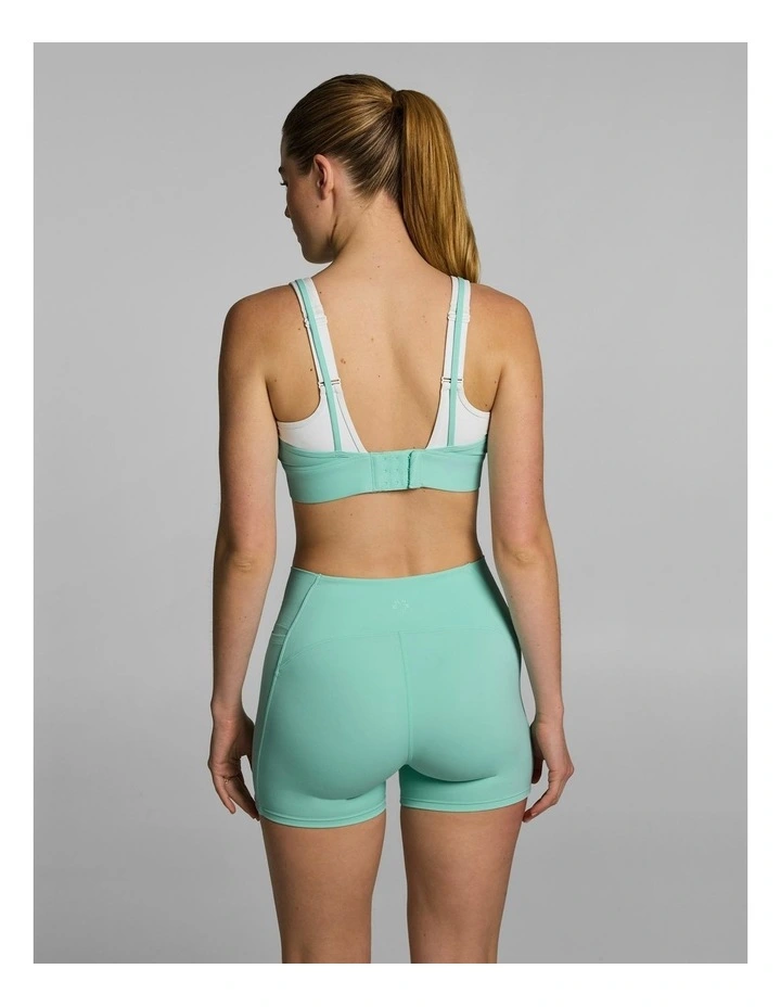 Strappy Contour Low Support Sports Bra Mint image 2