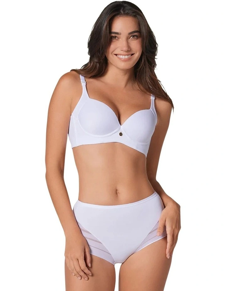 High Profile Back Smoothing Wired T-Shirt Bra image 4