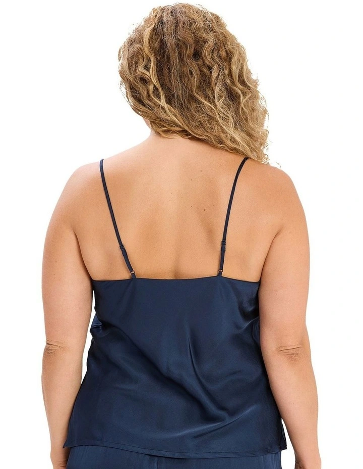 Classy Viscose Satin Camisole With Lace image 2