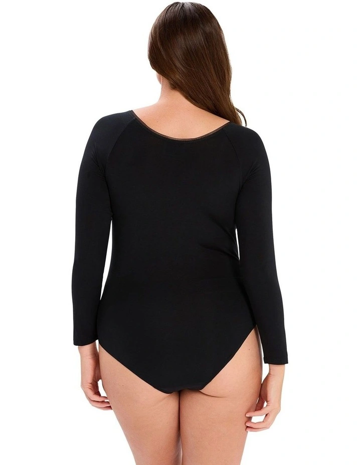 Chill Thermal V-Neck Long Sleeve Bodysuit image 2