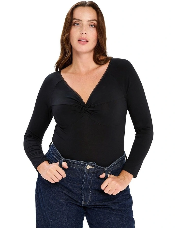 Chill Thermal V-Neck Long Sleeve Bodysuit image 5