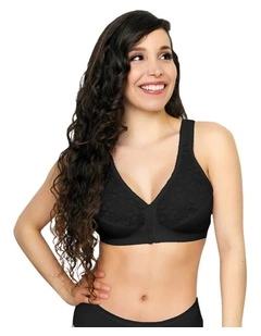 Front Close Wireless Lace Posture Support Bra