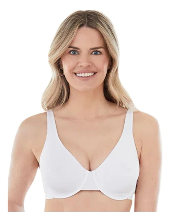 Wired Unlined Cotton T-Shirt Bra image 1