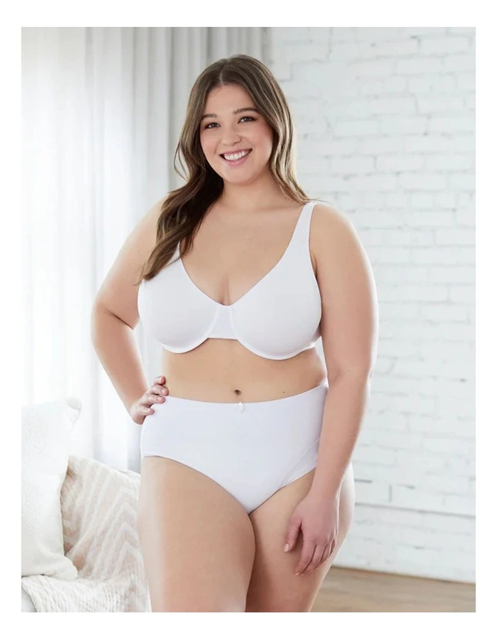 Wired Unlined Cotton T-Shirt Bra image 3