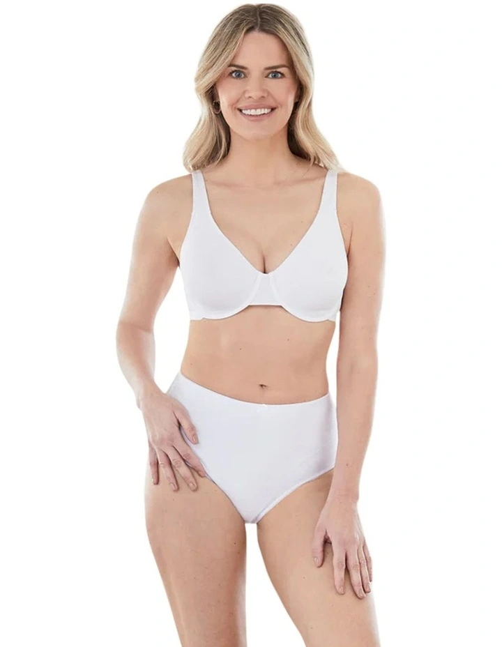 Wired Unlined Cotton T-Shirt Bra image 4