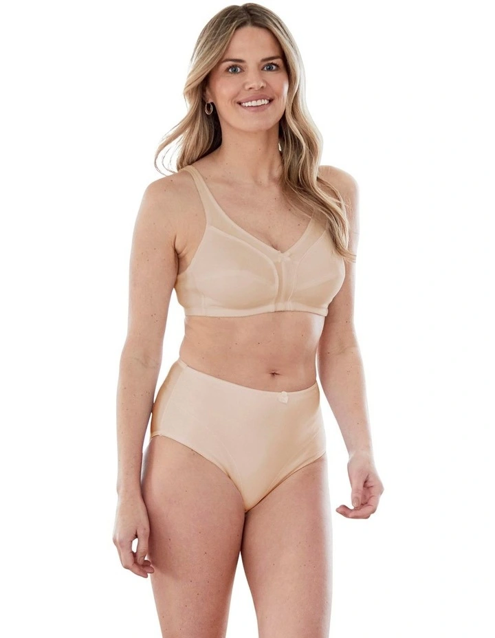 Wirefree Full Cup Unlined 100% Cotton Bra image 4